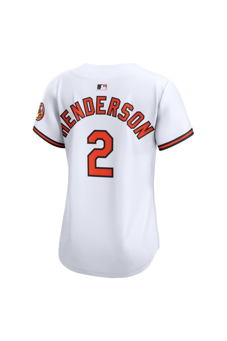 Women's Nike Gunnar Henderson White Baltimore Orioles Home Limited Player Jersey, Alternate, color, White