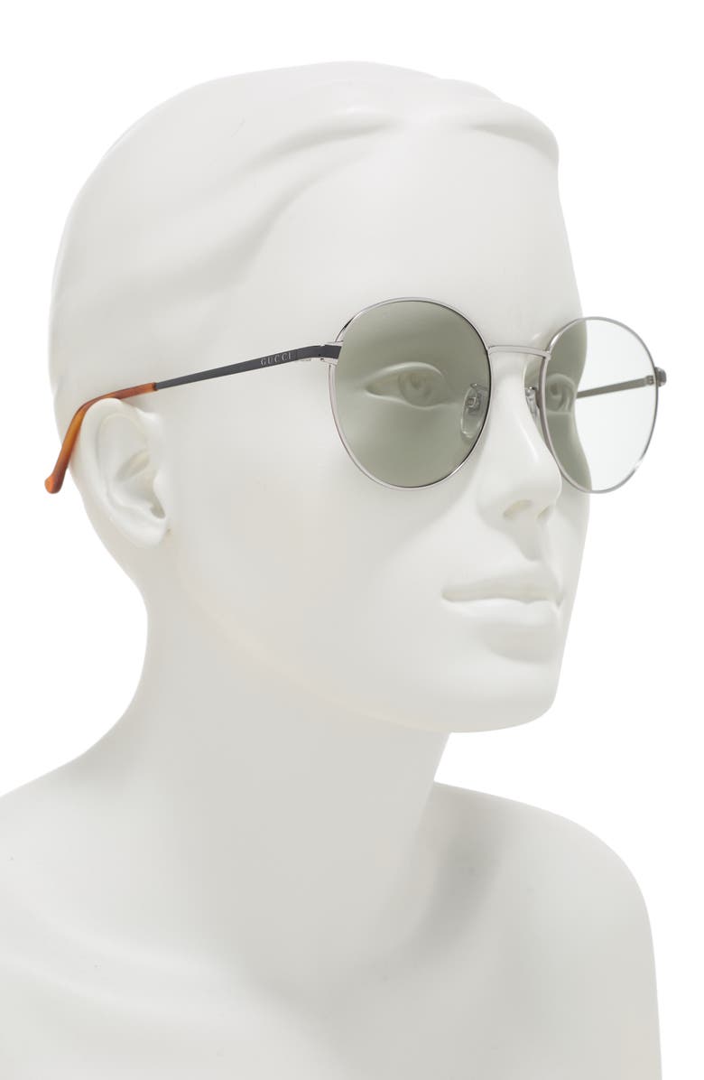 Gucci 55mm Oval Sunglasses, Alternate, color,