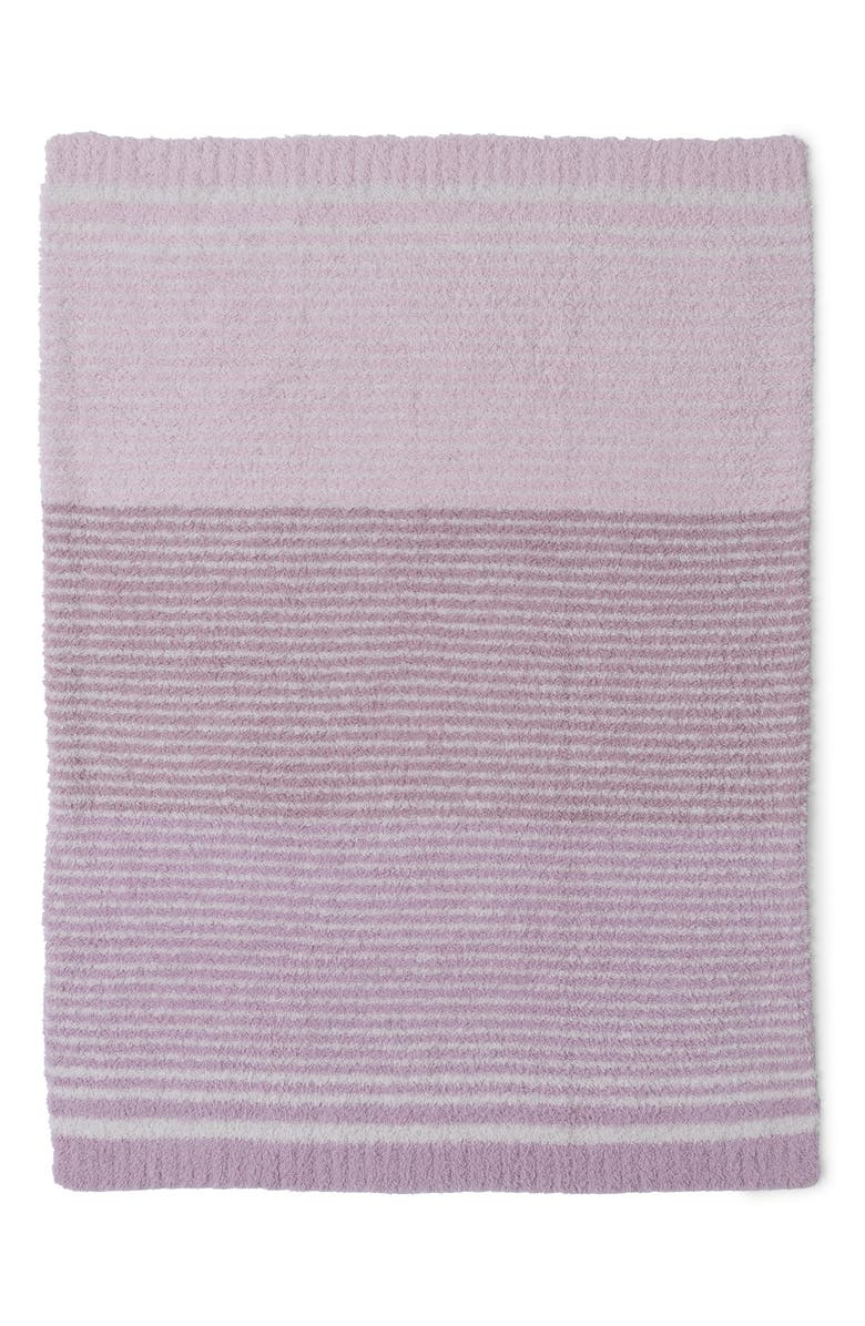 Barefoot Dreams<sup>®</sup> CozyChic<sup>®</sup> Gradient Stripe Stroller Blanket, Alternate, color, Petal Multi