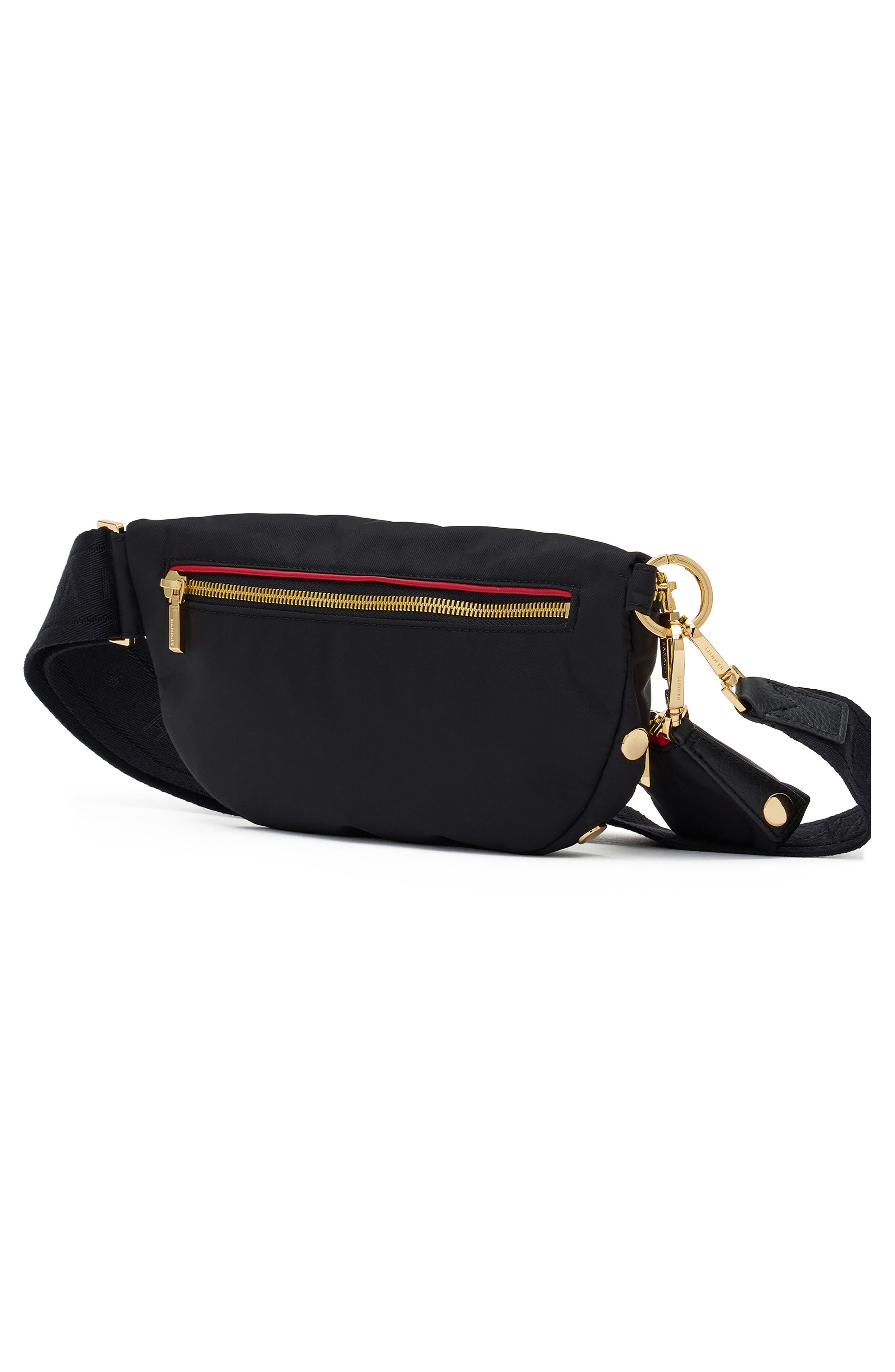 Charles Medium Crossbody Bag, Alternate, color, BLACK NYLON CARGO/ GOLD