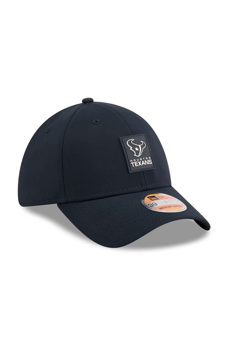 Men's New Era Navy Houston Texans 2025 Sideline 39THIRTY Flex Hat, Alternate, color, Navy
