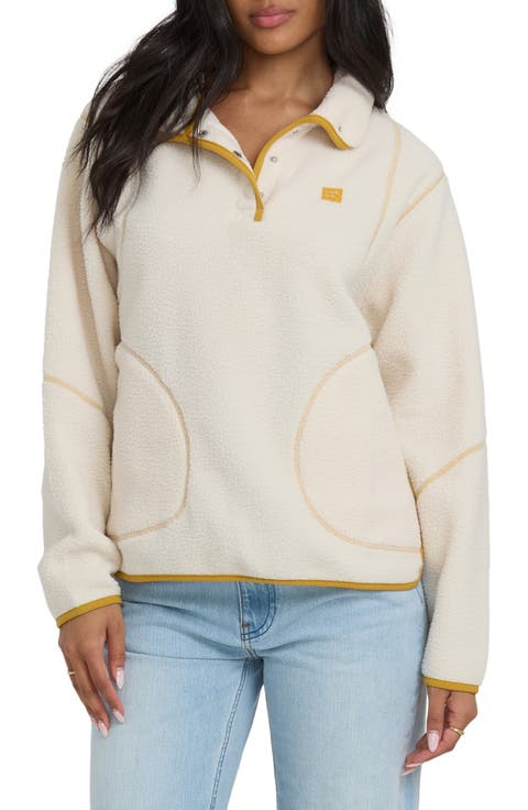 Streamer Half Snap Fleece Pullover
