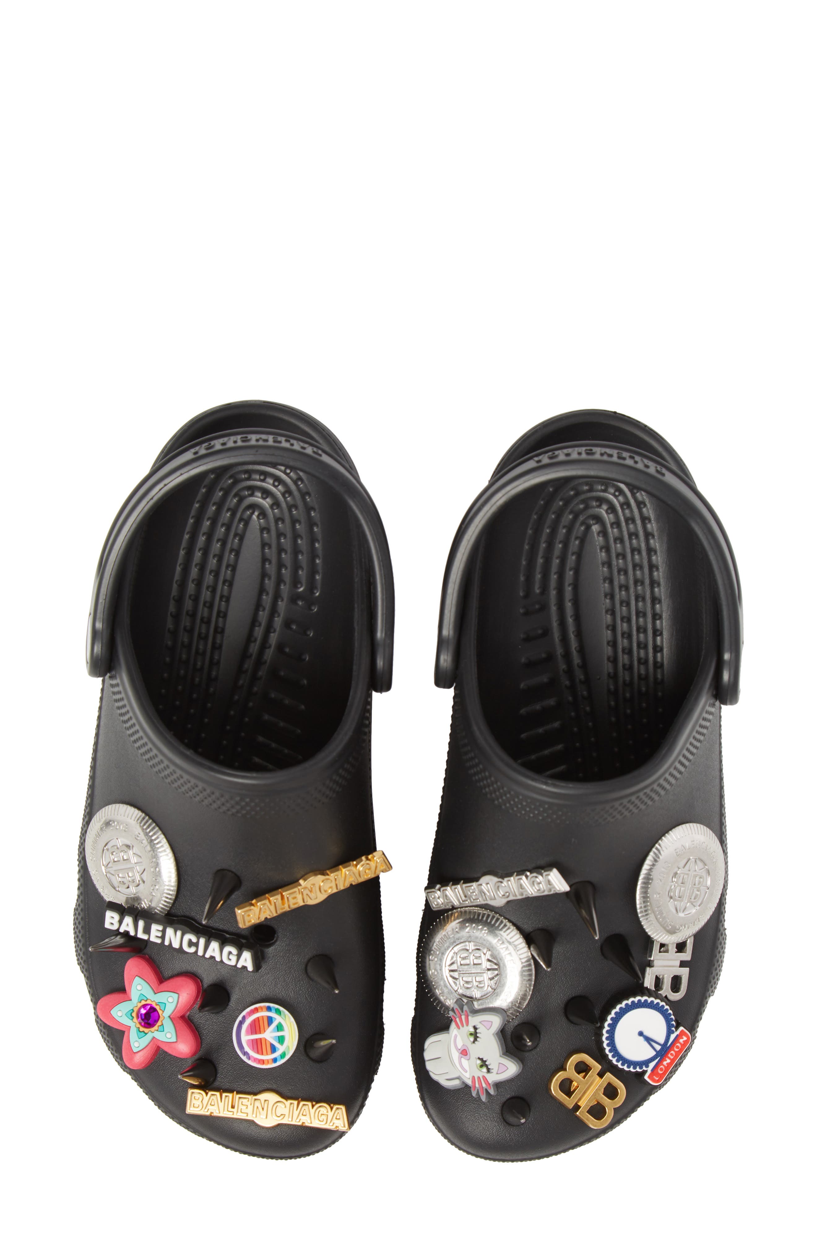 Balenciaga Foam Embellished Platform Clog, Main, color, 