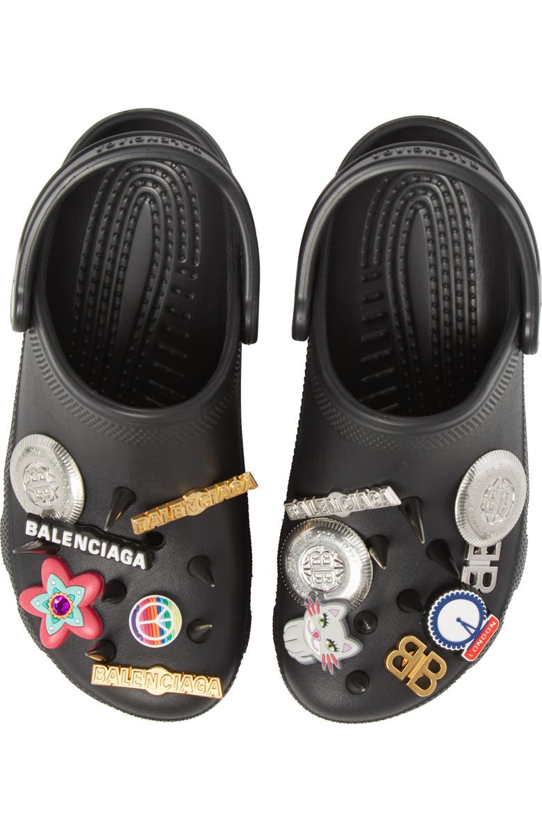 Balenciaga Foam Embellished Platform Clog, Main, color,