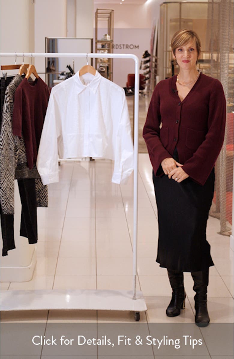 Soon To Be Ex Bib Cotton Button-Up Shirt, sales video thumbnail