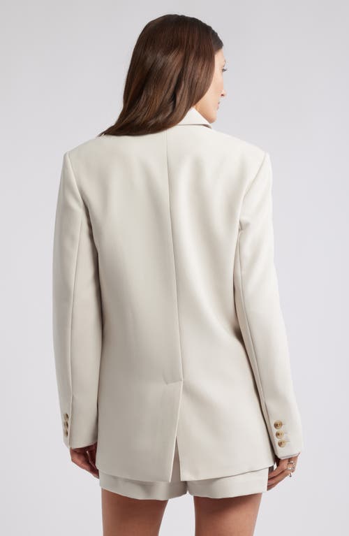 Open Edit The Icon Blazer In Beige Pumice
