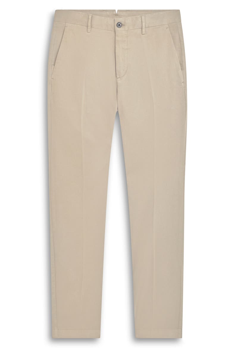 Stretch Cotton Blend Twill Chinos, Alternate, color, WILLOW