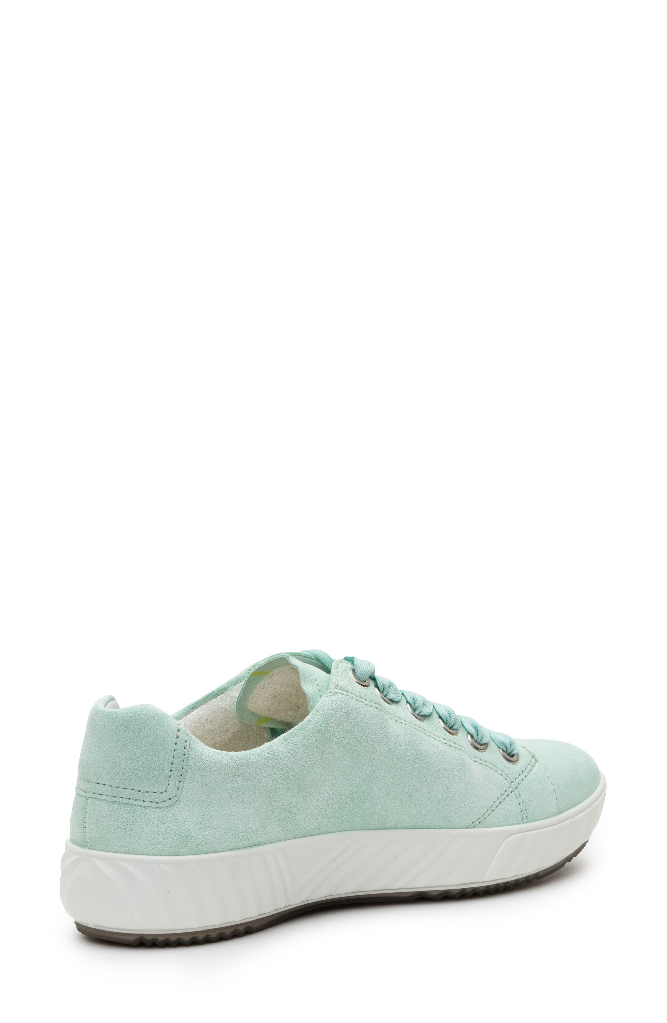 ara Alexandria Suede Sneaker, Alternate, color, Water