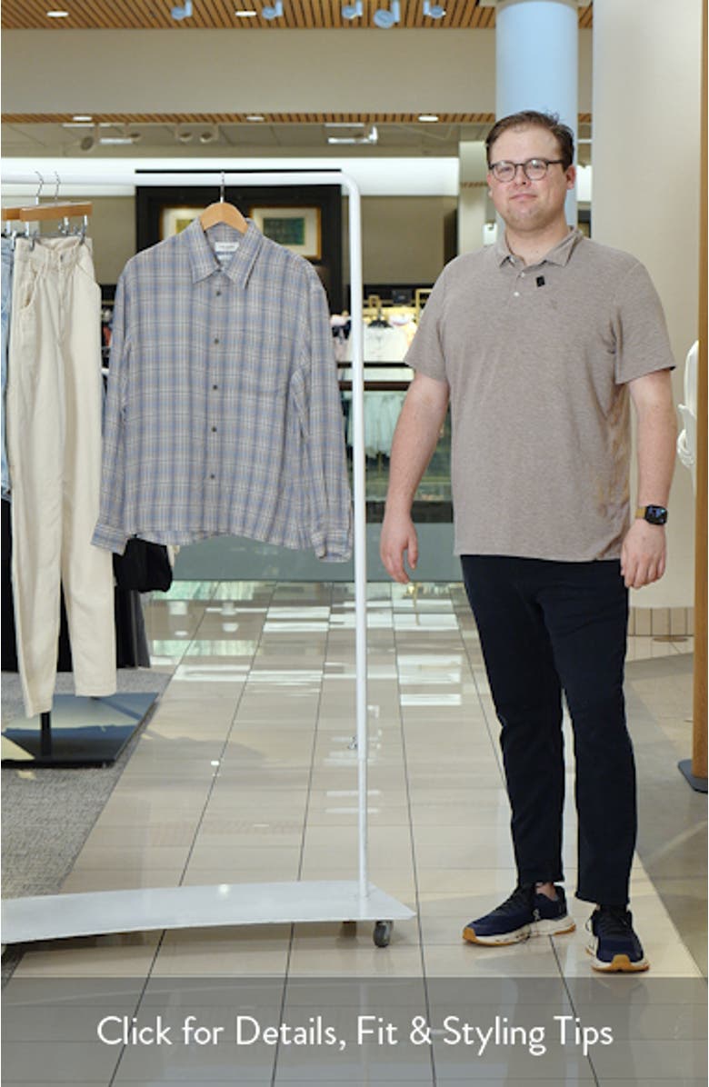 Plaid Button-Up Shirt, sales video thumbnail