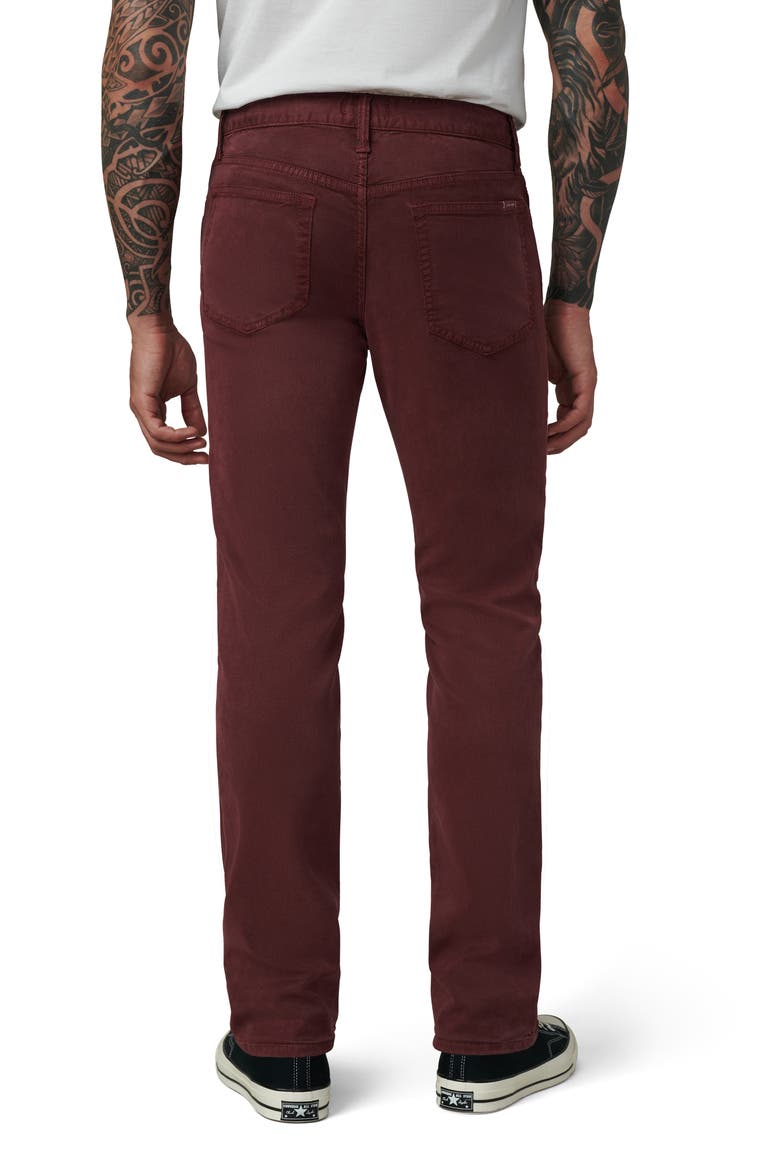 The Brixton Twill Chinos, Alternate, color, MERLOT