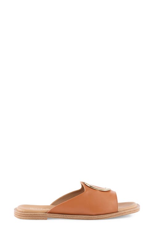 Seychelles End Of Time Womens Leather Mule Sandals In Brown