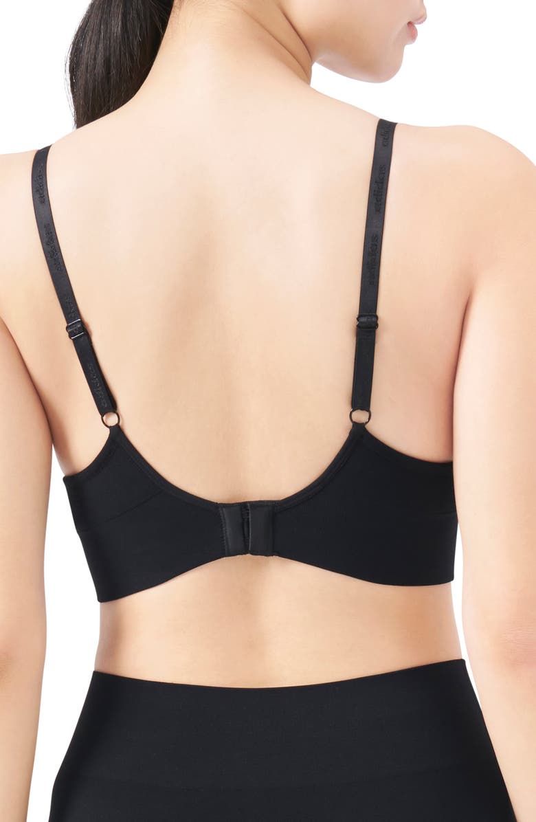 adidas Originals Wireless Bra, Alternate, color, Black
