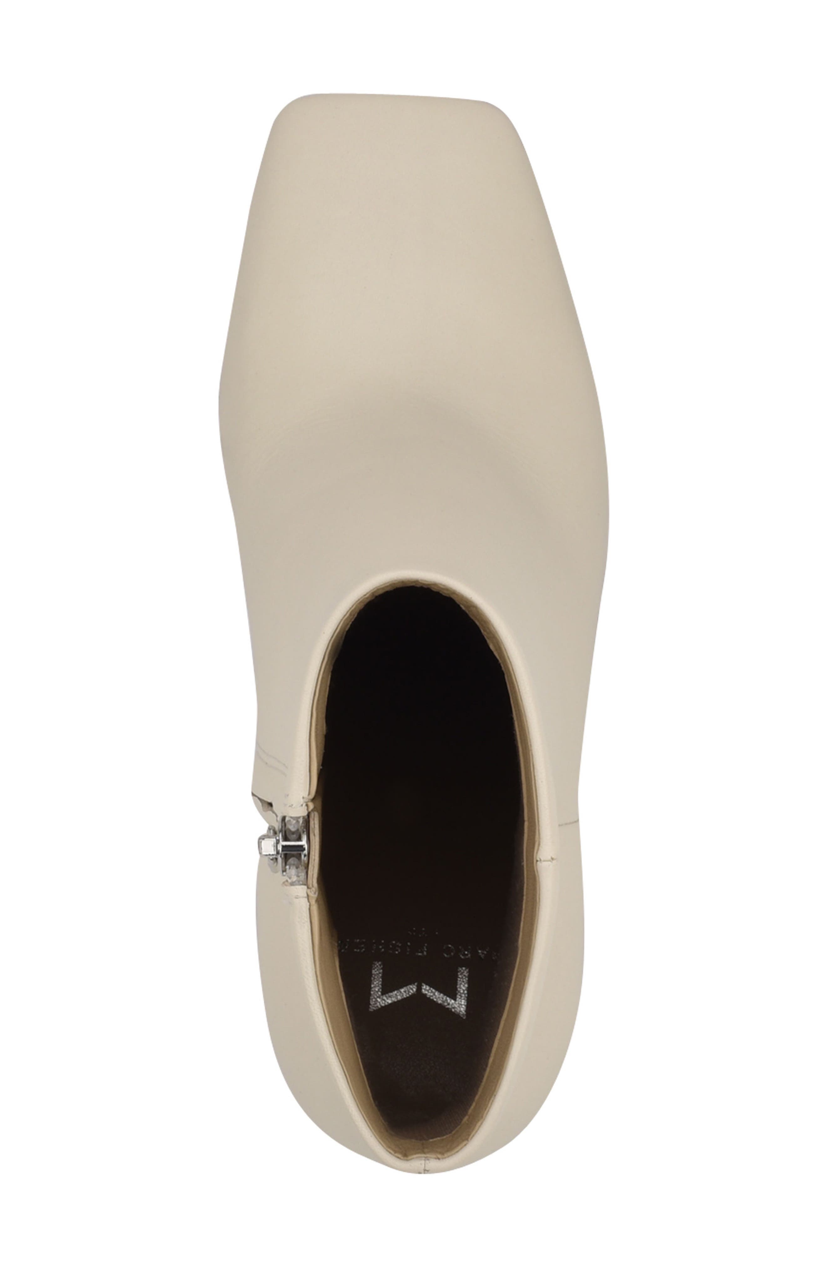 Cello Bootie, Alternate, color, IVORY LEATHER
