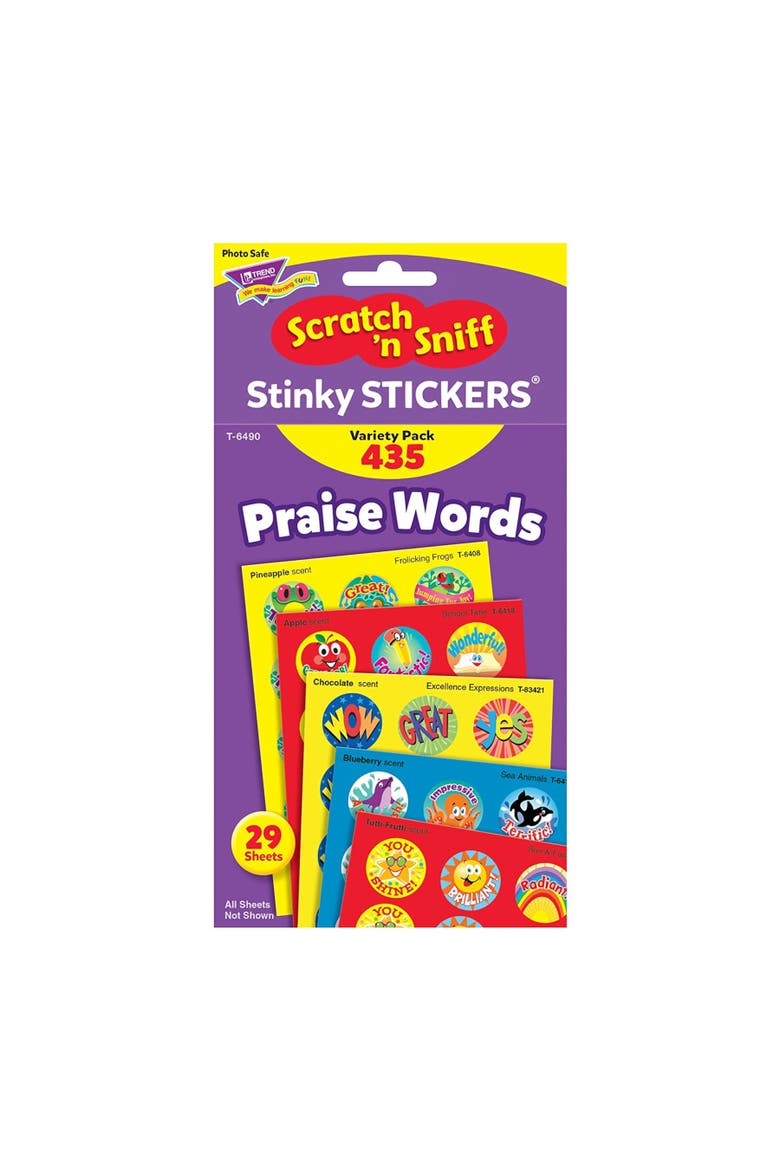 Praise Words Stinky Stickers Variety Pack  435 ct, Alternate, color, Multicolored
