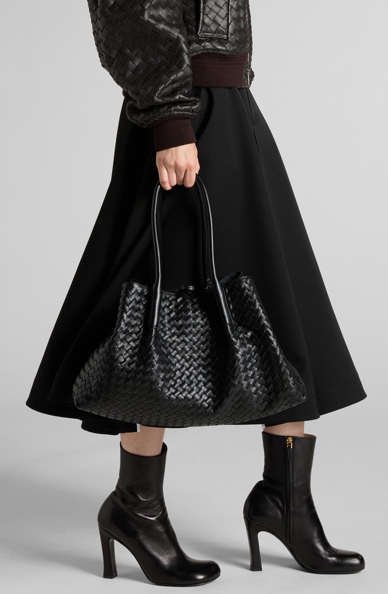 Bottega Veneta Leather & Suede Reversible Tote, Alternate, color,