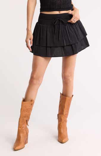 Abound Tiered Mini Skirt