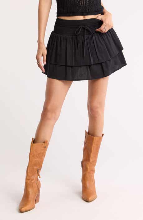 Abound Tiered Mini Skirt