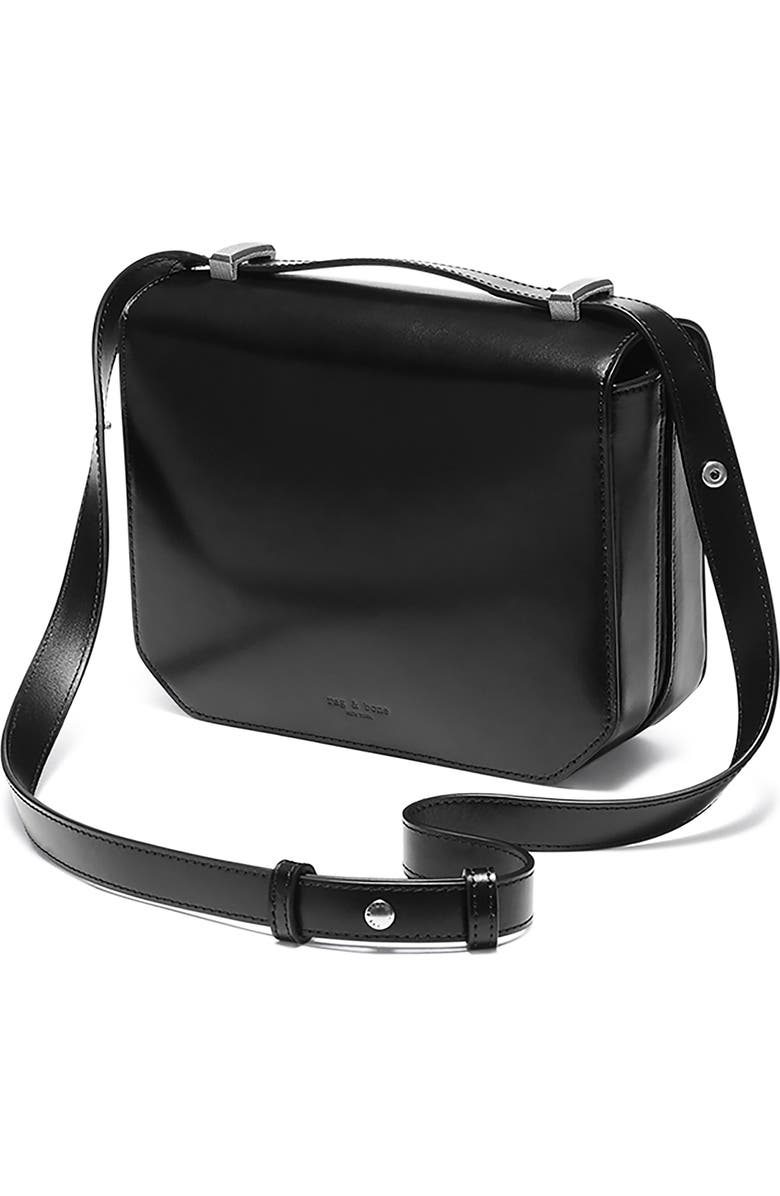 rag & bone Max Leather Crossbody Bag, Alternate, color,