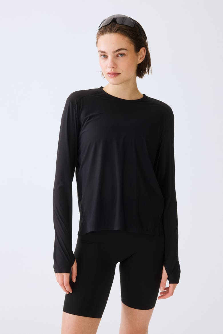 Sports Top With Drymove, Alternate, color, Black