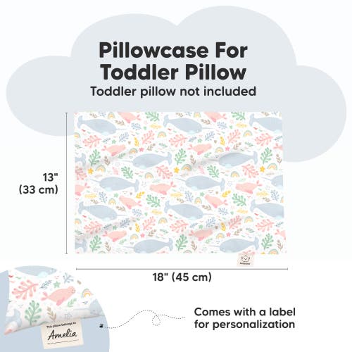Keababies Printed Toddler Pillowcase 13x18"