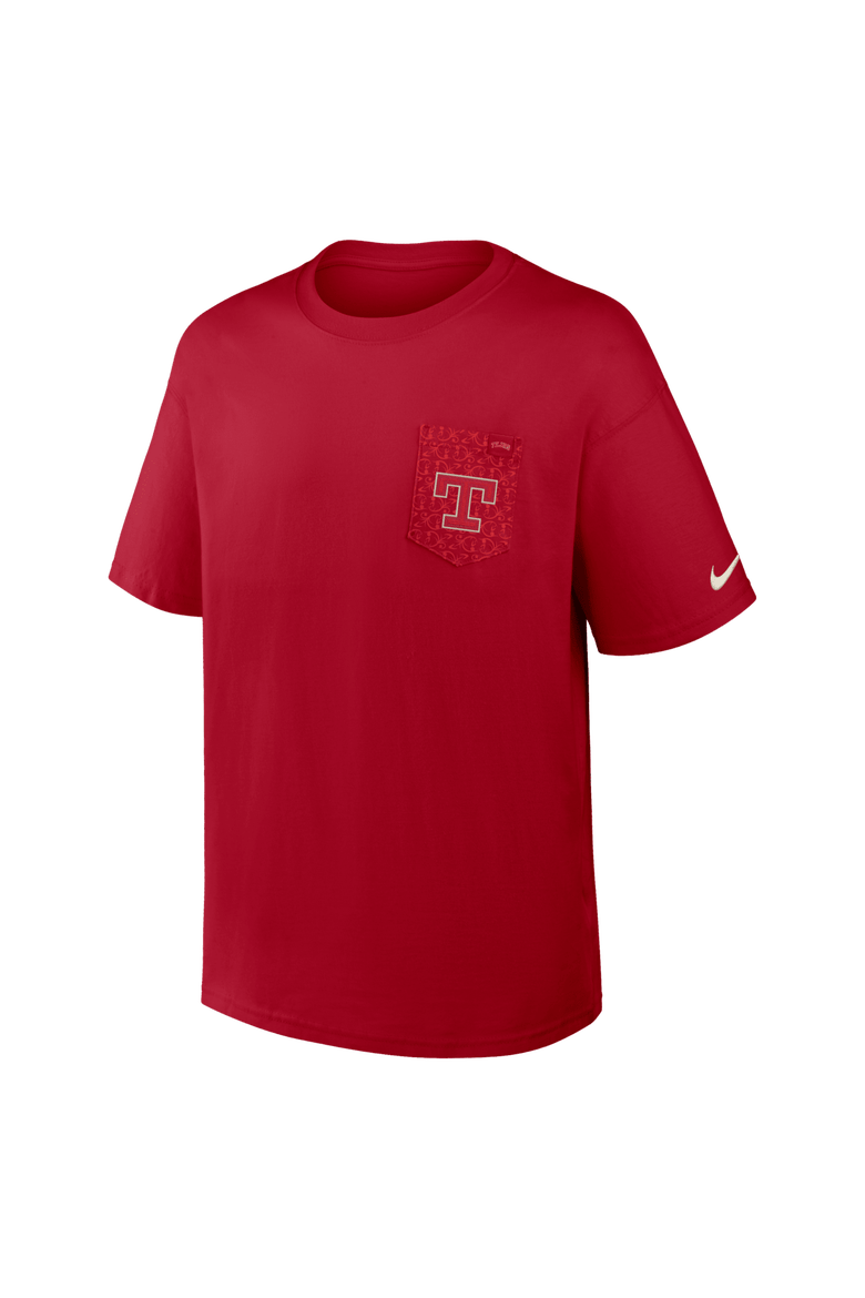 Men's Nike Red Texas Rangers City Connect Max90 Pocket T-Shirt, Alternate, color, Red