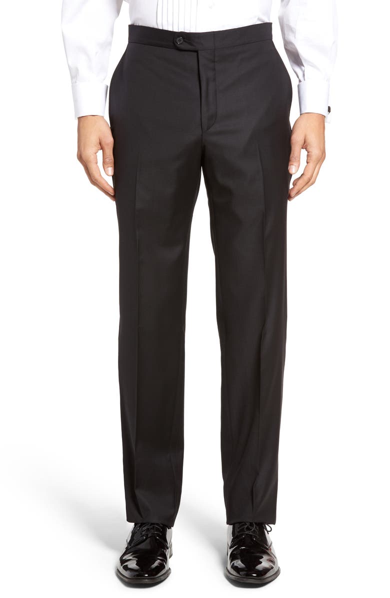 Hickey Freeman Classic B Fit Wool Tuxedo, Alternate, color, 
