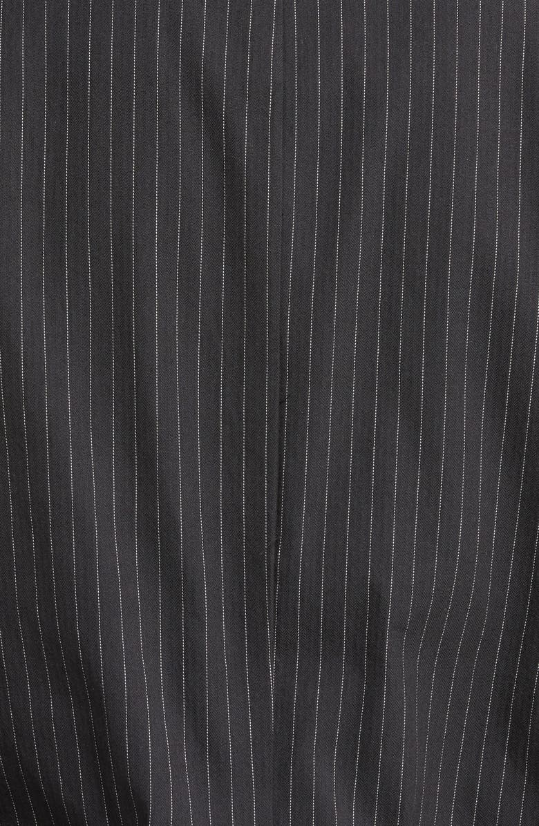 THE GREAT. The Shlumpy Cotton Blazer, Alternate, color, Wide Smokey Stripe