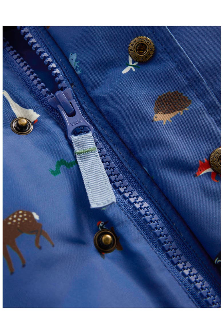 Kids' 3-in-1 Showerproof Coat, Alternate, color, BLUEJAY WOODLAND ANIMALS