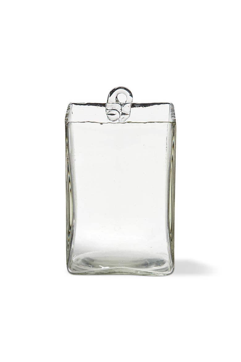 Clarity Clear Rectangle Glass Votive Candleholder Tall, Main, color, Clear