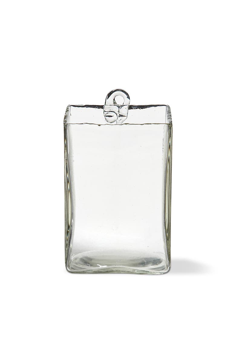 tag Clarity Clear Rectangle Glass Votive Candleholder Tall, Main, color, Clear