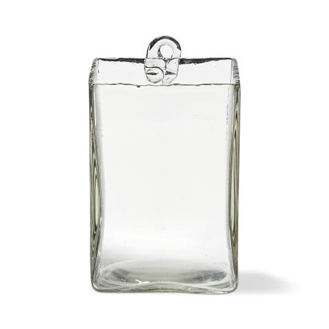 Clarity Clear Rectangle Glass Votive Candleholder Tall
