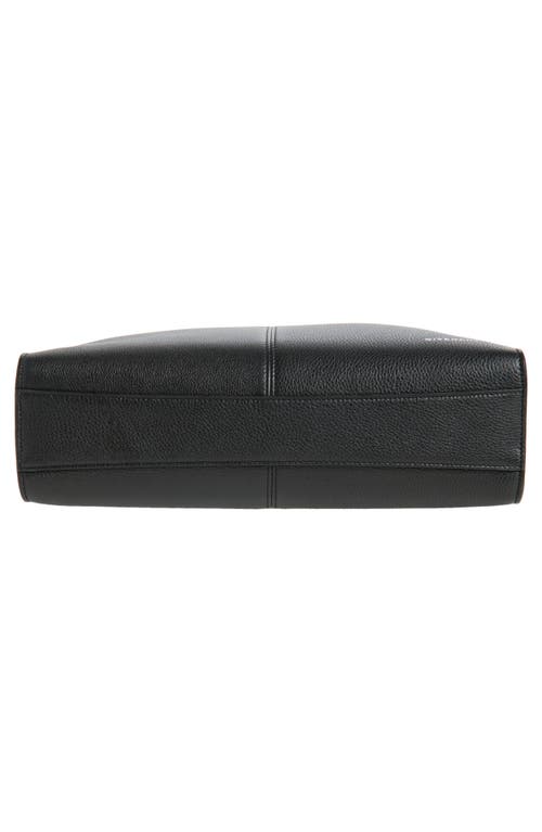 Givenchy Medium Grained Leather Belted Shoulder Bag In Black