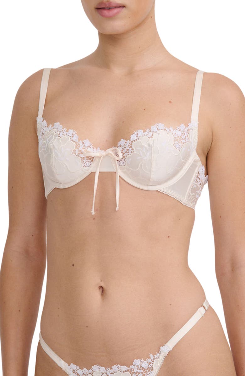 Kat The Label Saskia Underwire Bra, Main, color, Ivory