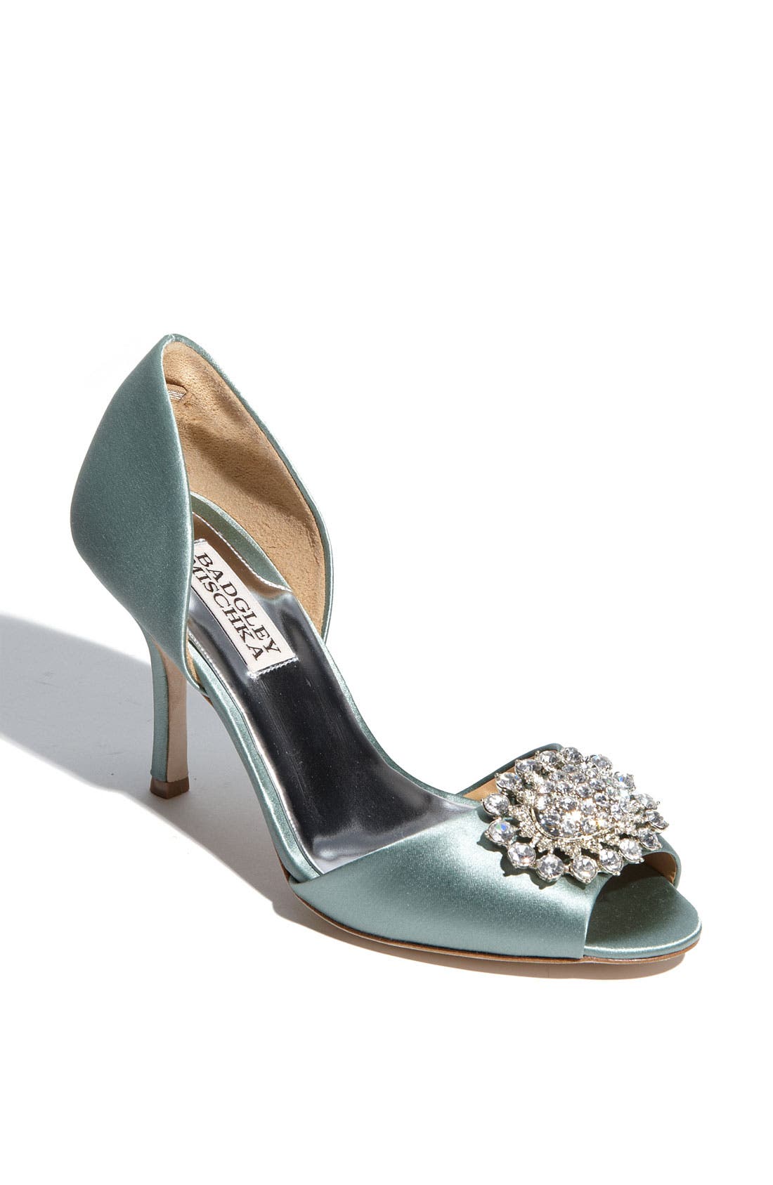 Badgley Mischka 'Lacie' Pump, Main, color, SEAFOAM