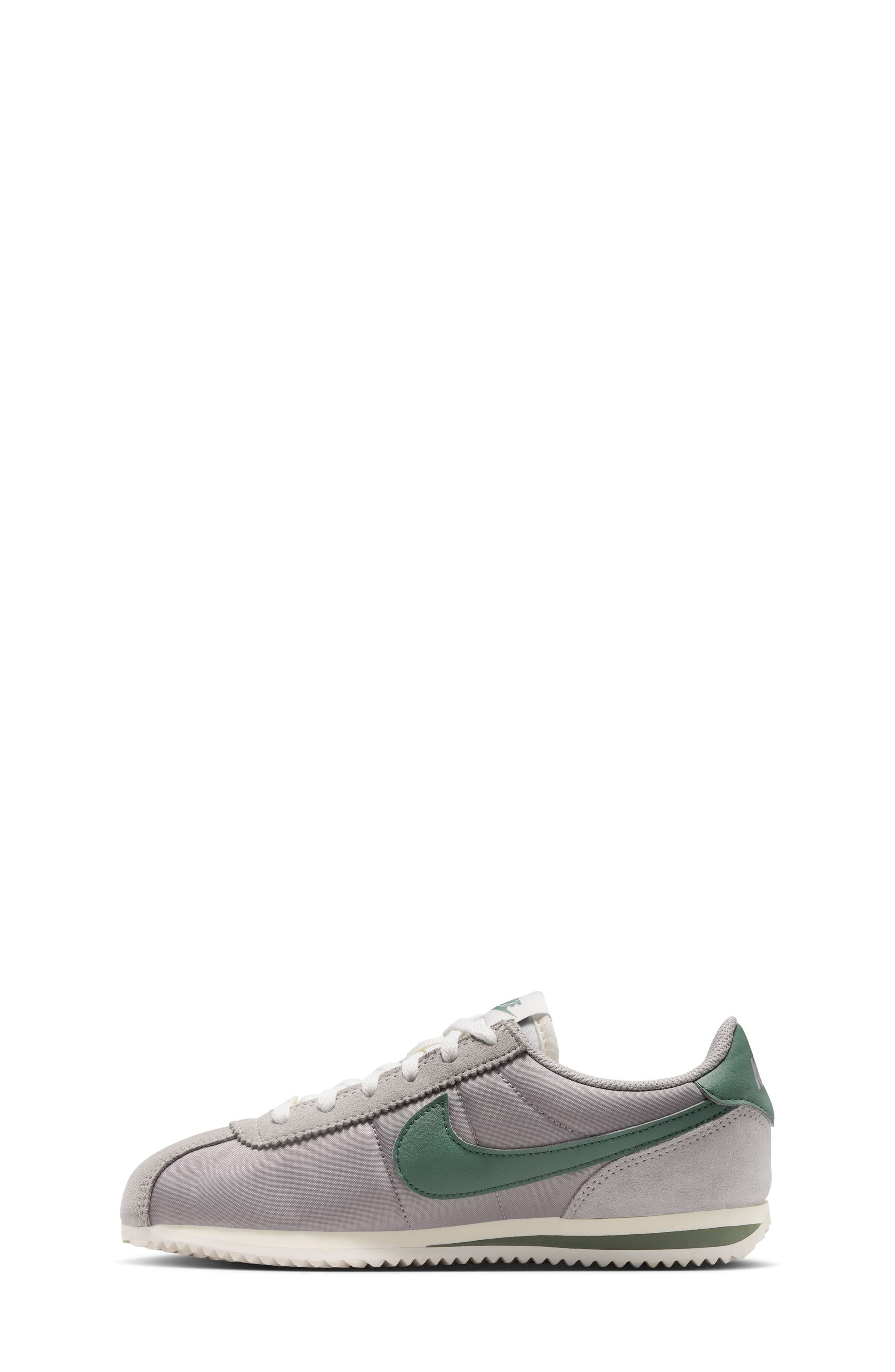 Kids' Cortez Sneaker, Alternate, color, GREY/ CLAY GREEN/ SAIL