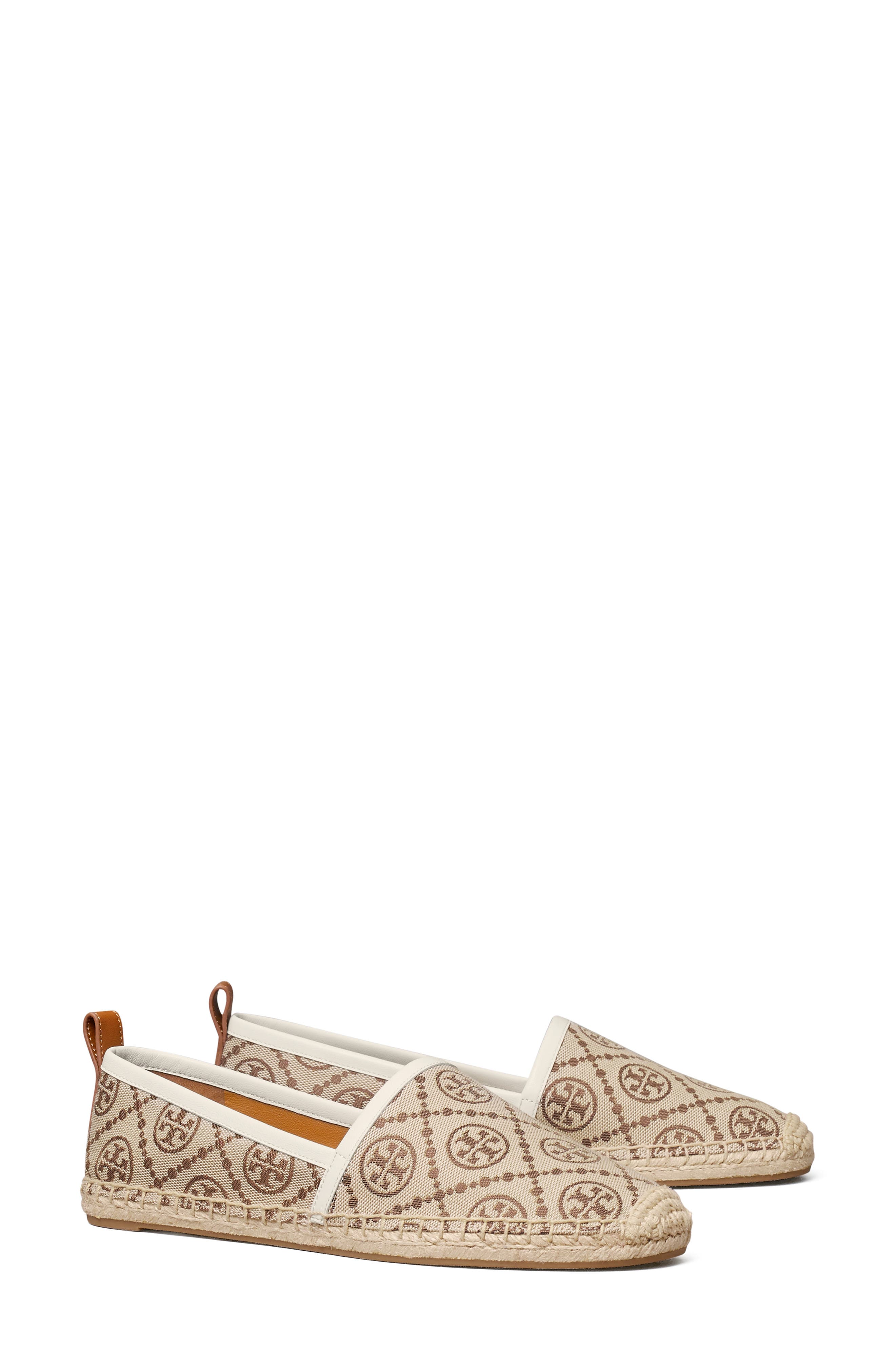 Tory Burch T Monogram Espadrille Flat, Main, color, 