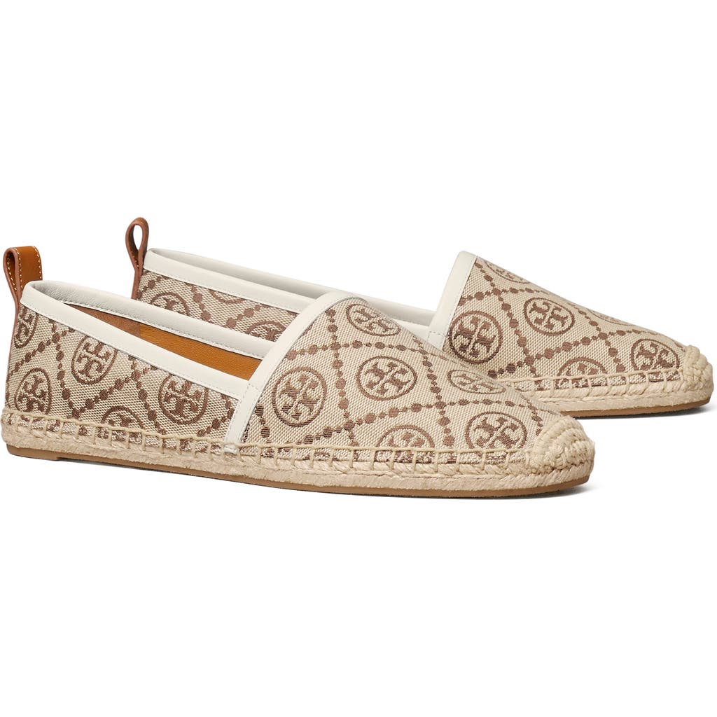 Tory Burch T Monogram Espadrille Flat