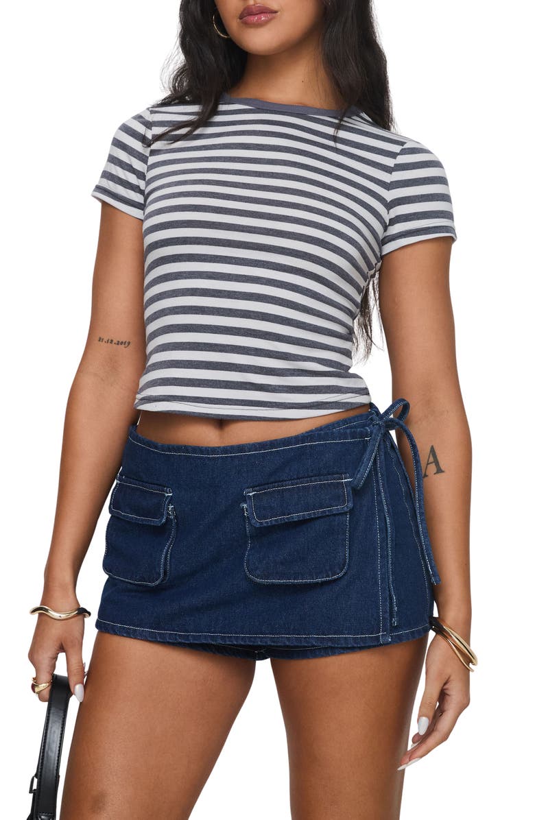 Princess Polly Floyra Stripe T-Shirt, Main, color,