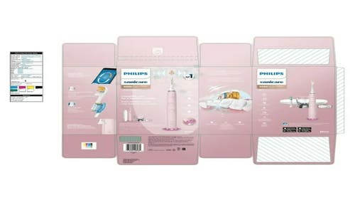 Philips Sonicare Diamondclean 9300 Series Electric Toothbrush Pink In Pink