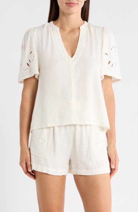 Cayden Embroidered Shorts