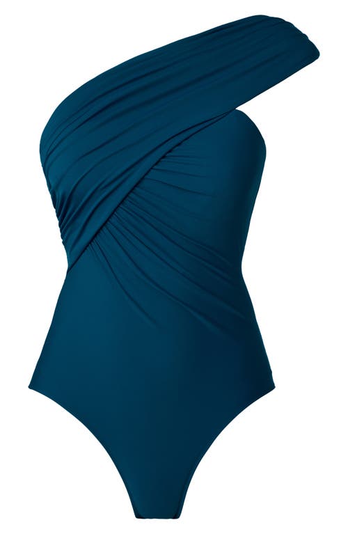 Magicsuit ® Goddess Solid Convertible One-piece Swimsuit In Blue