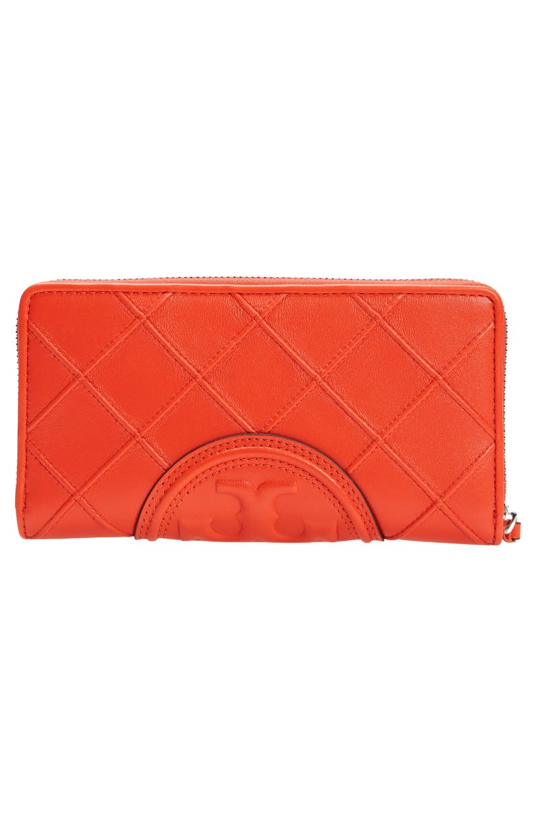 Tory Burch Fleming Soft Continental Wallet, Alternate, color,