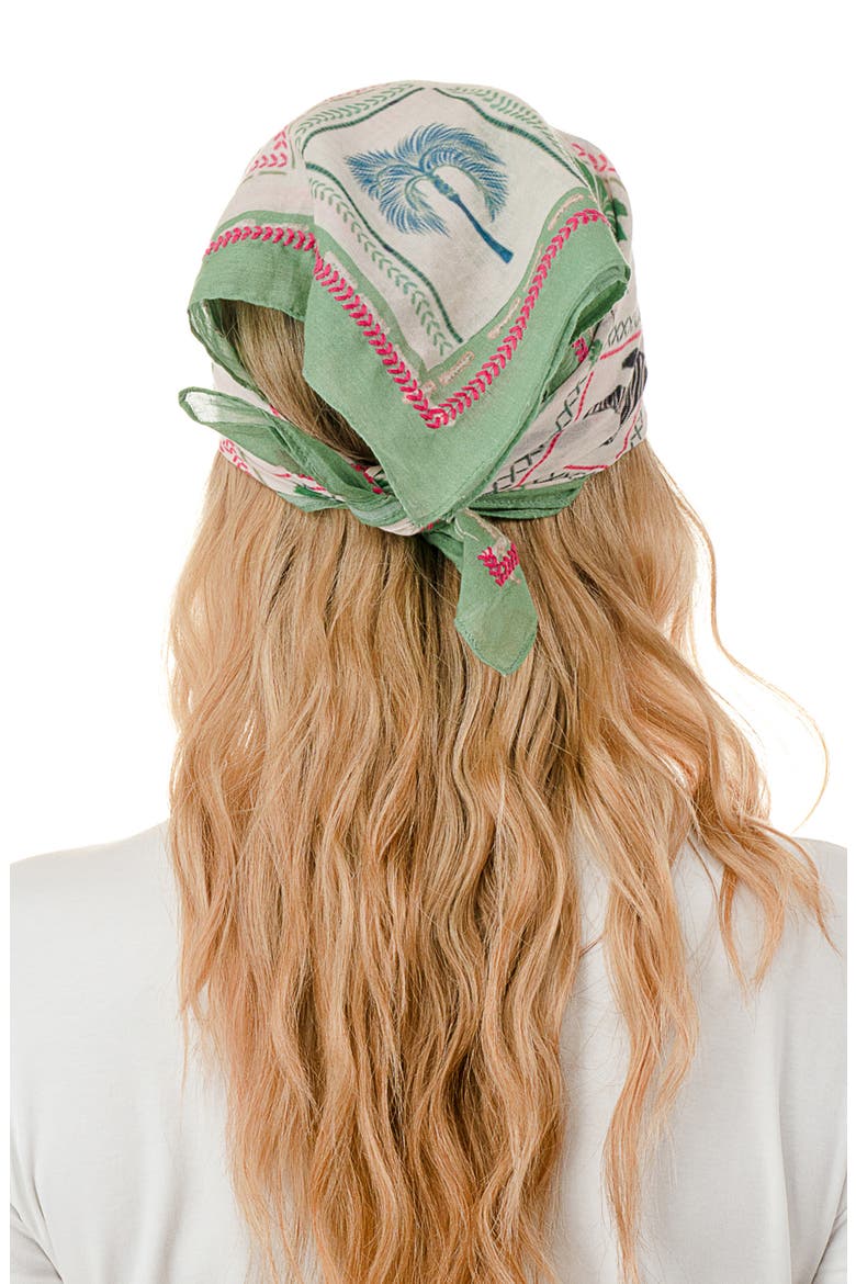 Safari Bandana, Alternate, color, GREEN