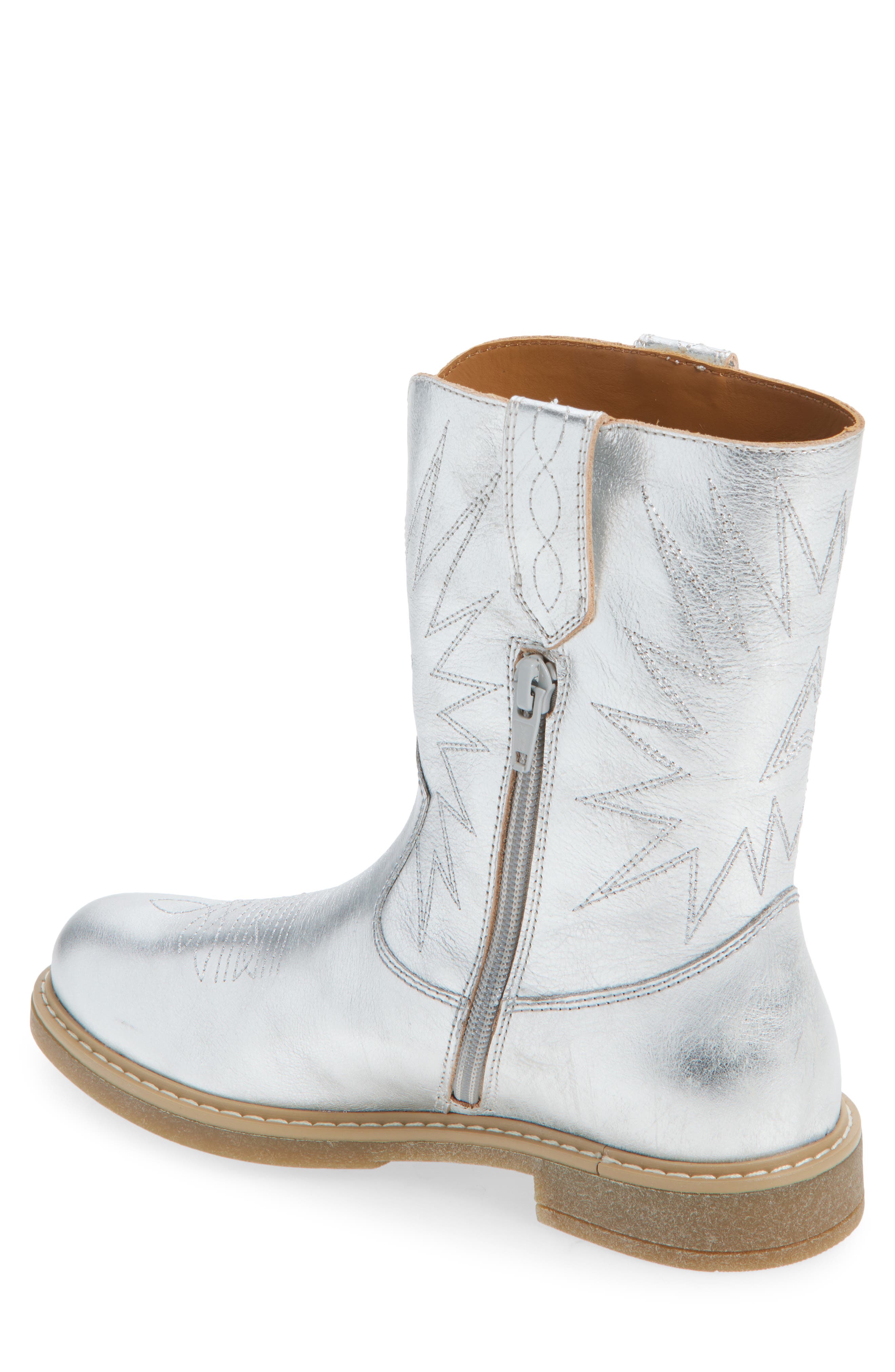 Golden Goose Kids' Wish Star Western Boot, Alternate, color, 