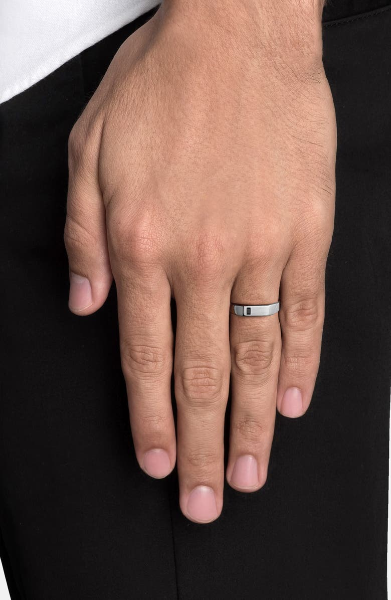 Miansai Valor Spinel Signet Ring, Alternate, color, 