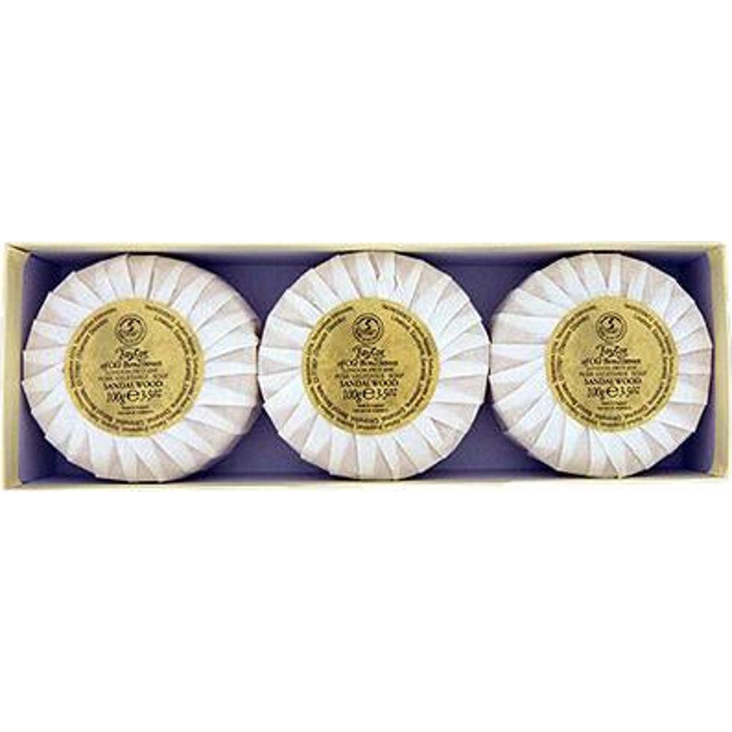 Taylor of Old Bond Street Sandalwood Hand Soap Gift Box in White  product