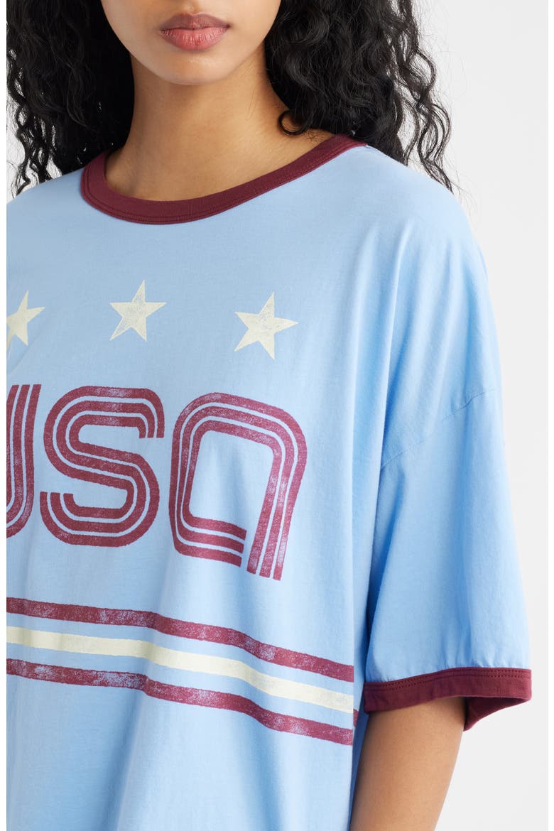 USA World Cup Oversized Graphic Ringer Tee, Alternate, color, BLUE BELL COMBO