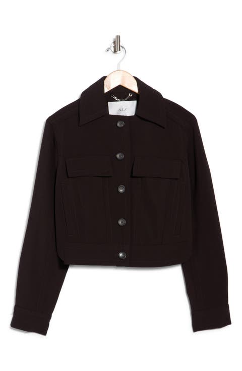 Blake Cropped Utility Jacket