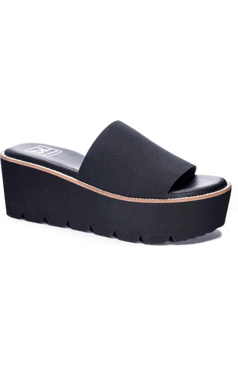Dirty Laundry Pivot Platform Slide Sandal, Main, color,