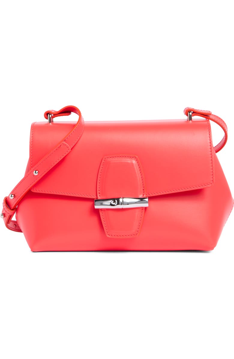 Longchamp Ro Box Large Crossbody Bag, Main, color, Poppy